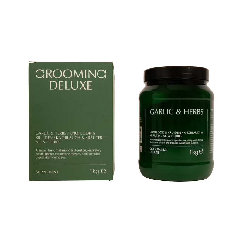 Grooming Deluxe - Voedingssupplement Knoflook en Kruiden