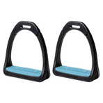 Compositi - Étriers Premium enfant turquoise | - Ohlala