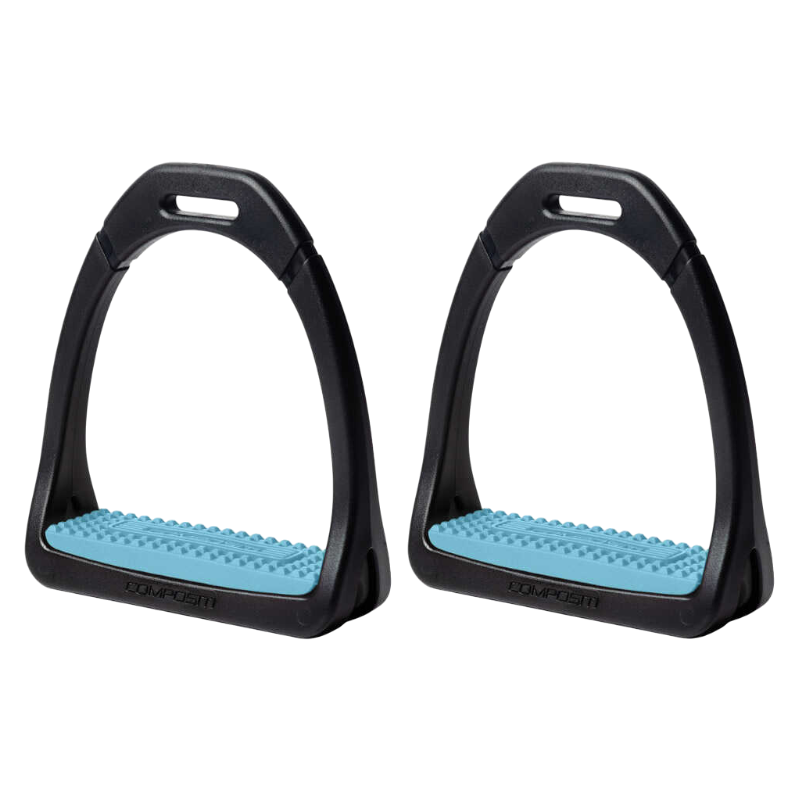 Compositi - Étriers Premium enfant turquoise