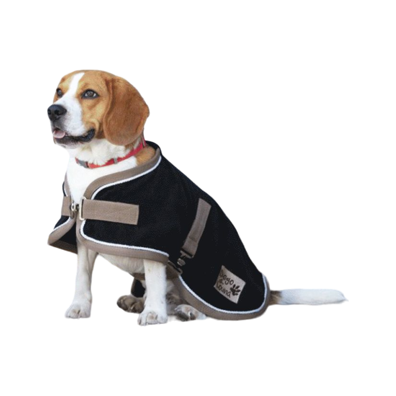 Diego & Louna - Manteau pour chiens Polyfun noir 280g | - Ohlala