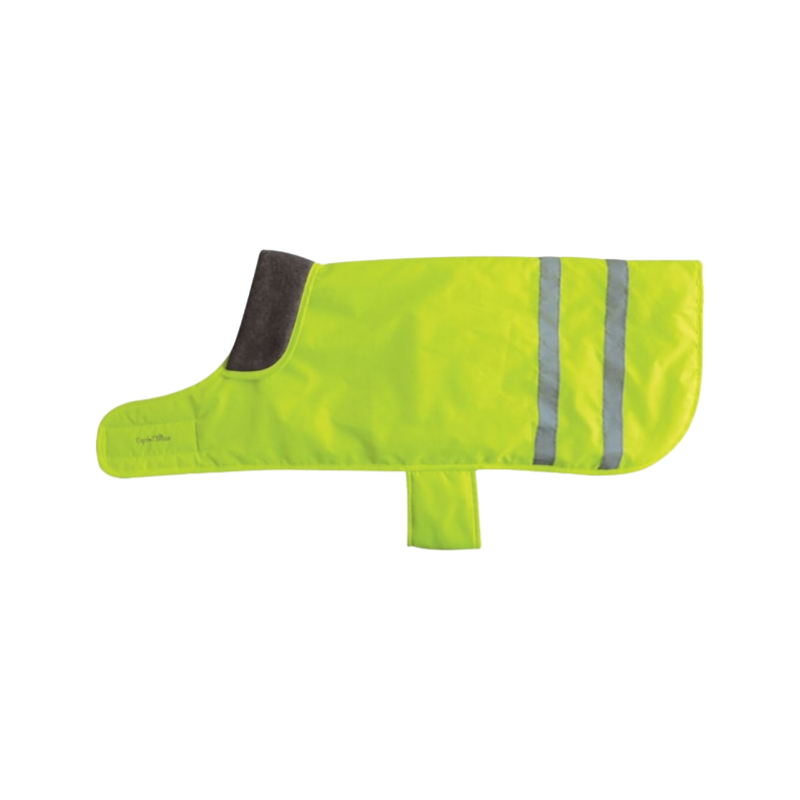 Equithème - Manteau pour chiens fluorescent