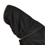 Bucas - Halsdeken Irish Neck 300 zwart/goud 300g | - Ohlala