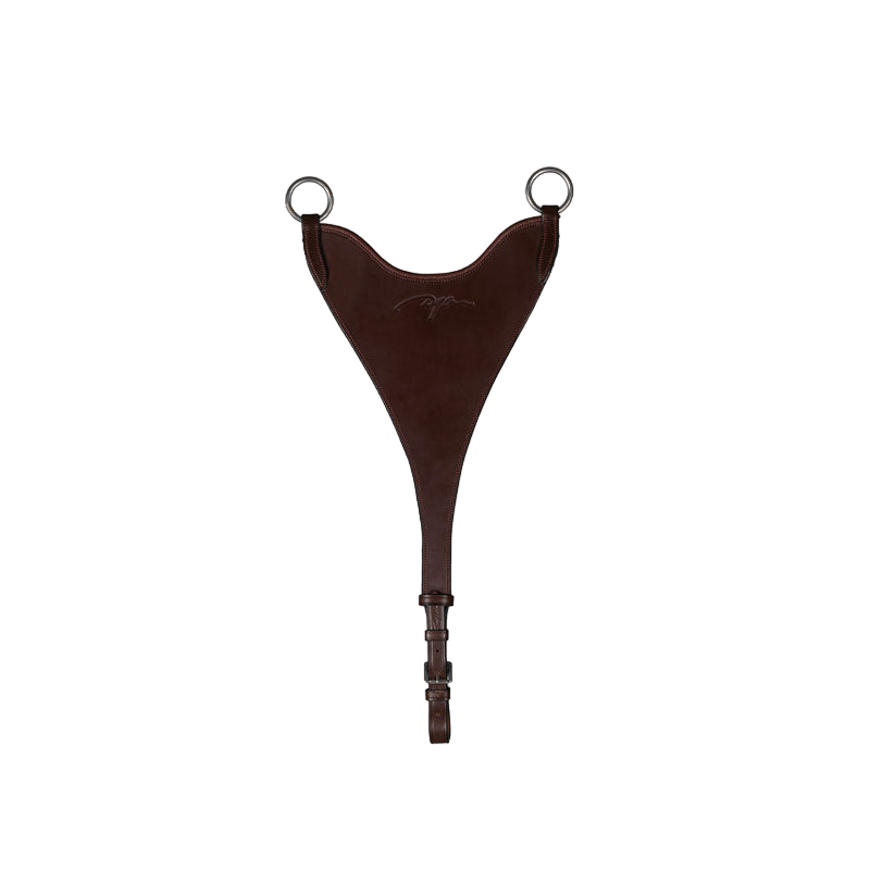 Dyon - Fourchette de martingale pleine rigide New English Collection brun | - Ohlala