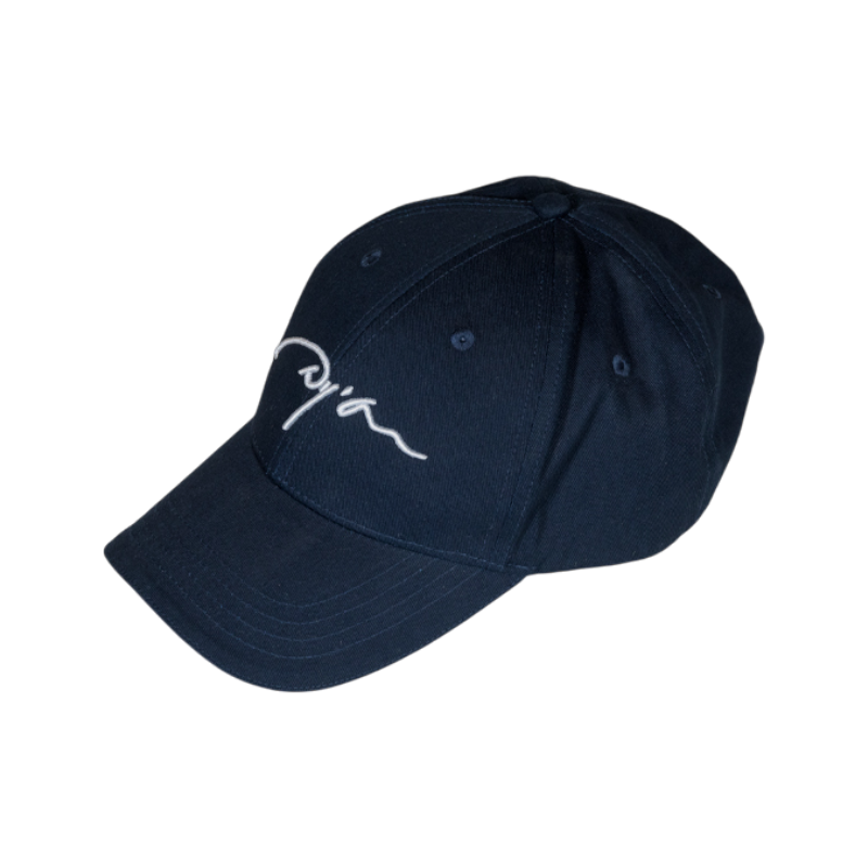Dyon - Casquette avec logo marine/ blanc