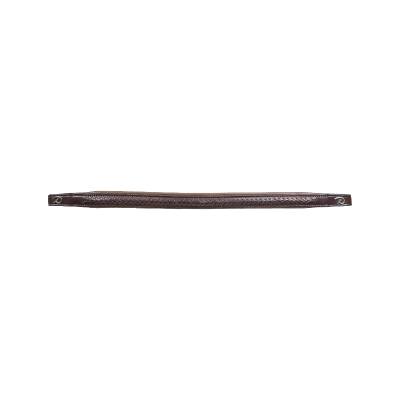 Dyon - Frontal droit tressé New English Collection marron