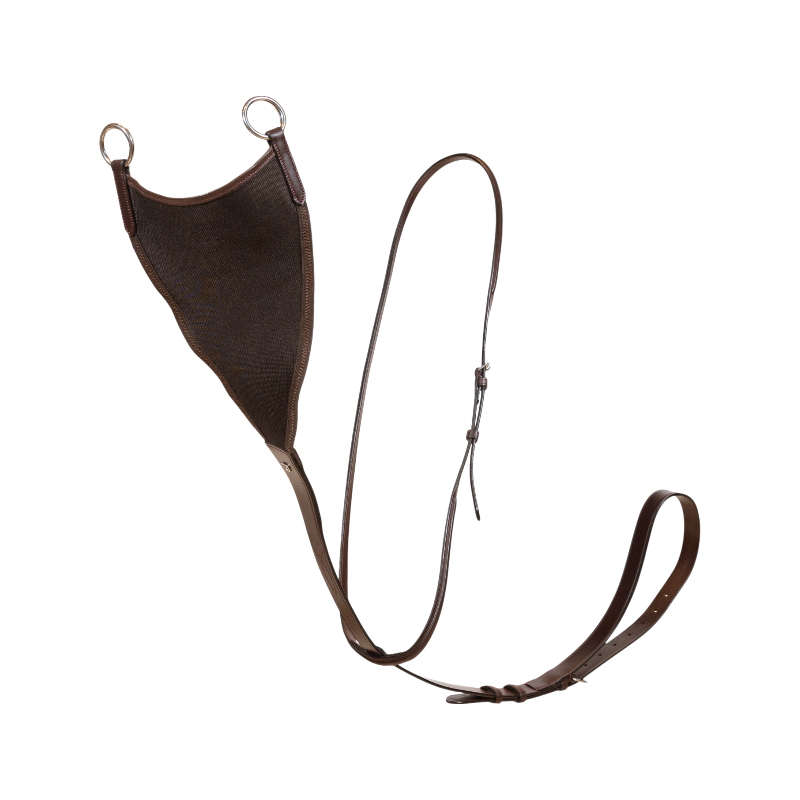Dyon - Martingale Bib élastique New Eglish collection marron