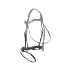 Dyon - Duitse neusriem met ketting D Collection zwart | - Ohlala