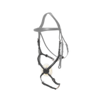 Dyon - Figure-8 neusriem met ketting New English Collection zwart | - Ohlala