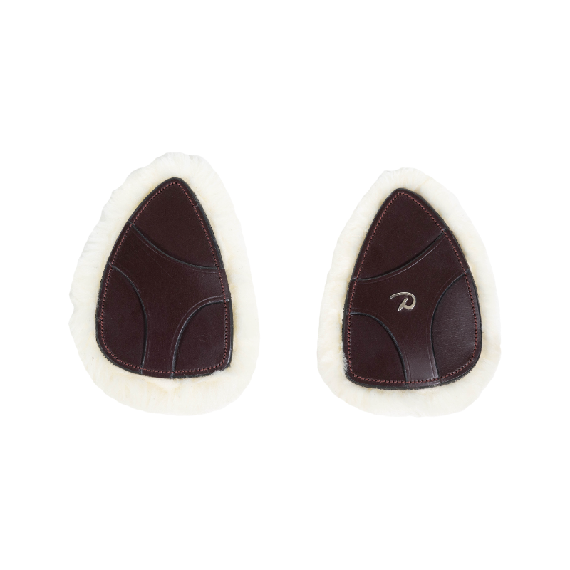 Dyon - Pad de protection en peau de mouton vegan collier de chasse 5 points New English Collection marron