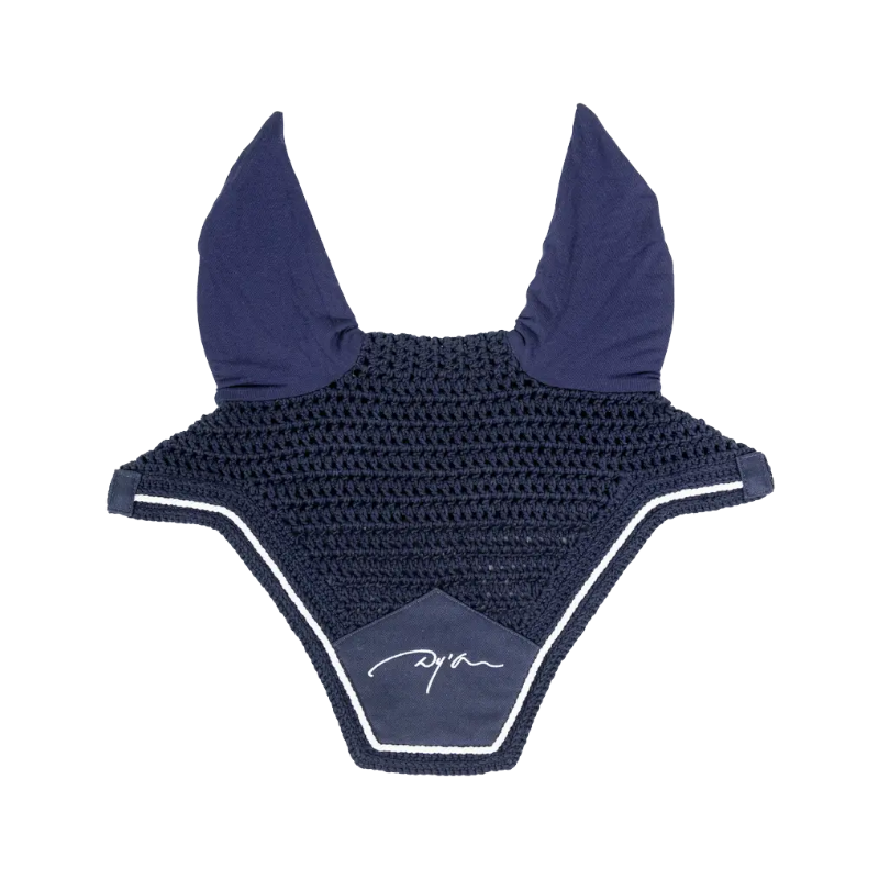 Dyon - Bonnet pour chevaux Diamond Soundless marine | - Ohlala