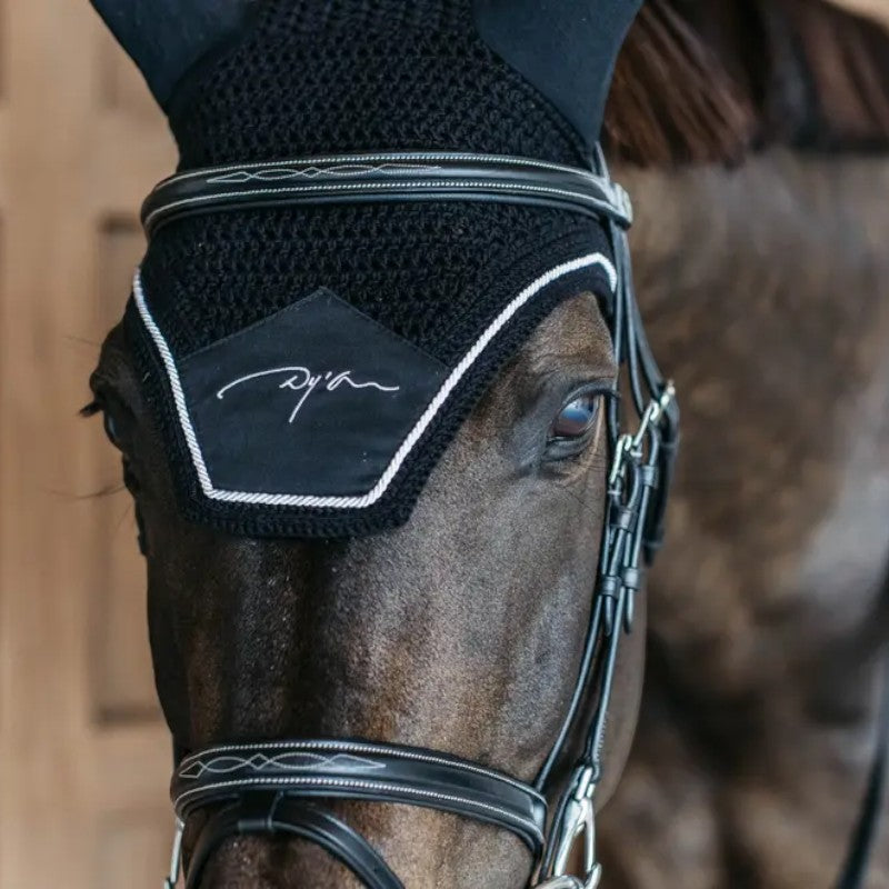 Dyon - Bonnet pour chevaux Diamond noir | - Ohlala