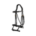 Dyon - Bridon double muserolle D Collection noir | - Ohlala