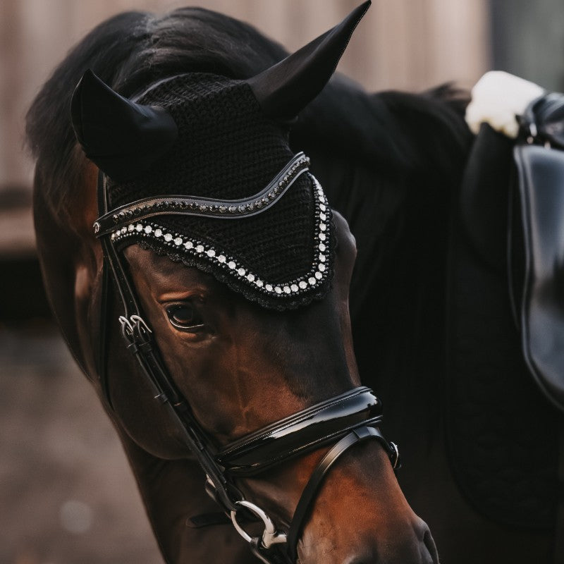 Dyon - Frontal en V Swarovski noir New English Collection noir