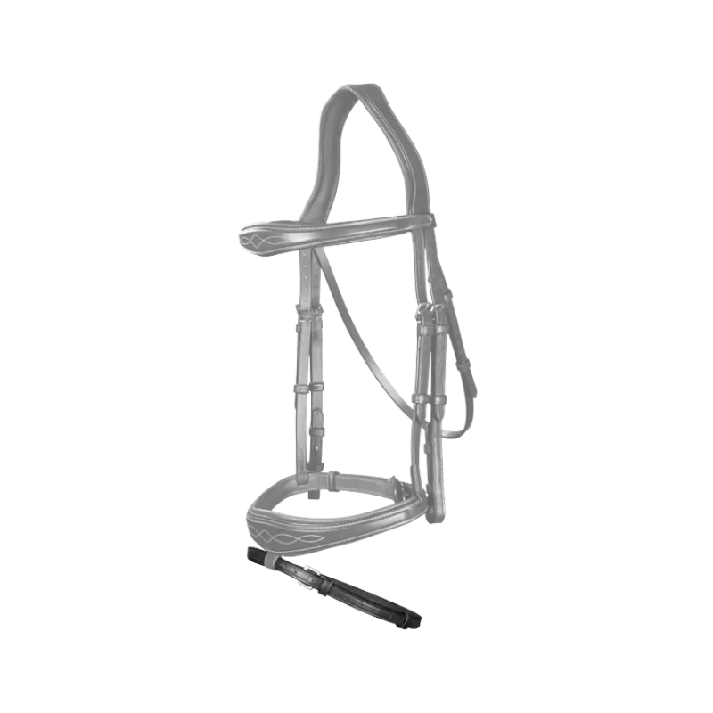 Dyon - Noseband 1/2 US Collection noir | - Ohlala