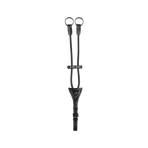 Dyon - Elastische martingaalvork met ringen US Collection zwart | - Ohlala