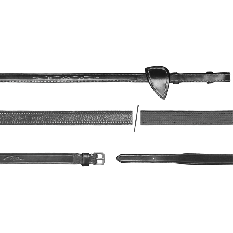 Dyon - Rênes Hunter 1/2 US Collection noir