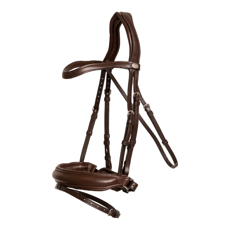 Dyon - Bridon muserolle Medium marron