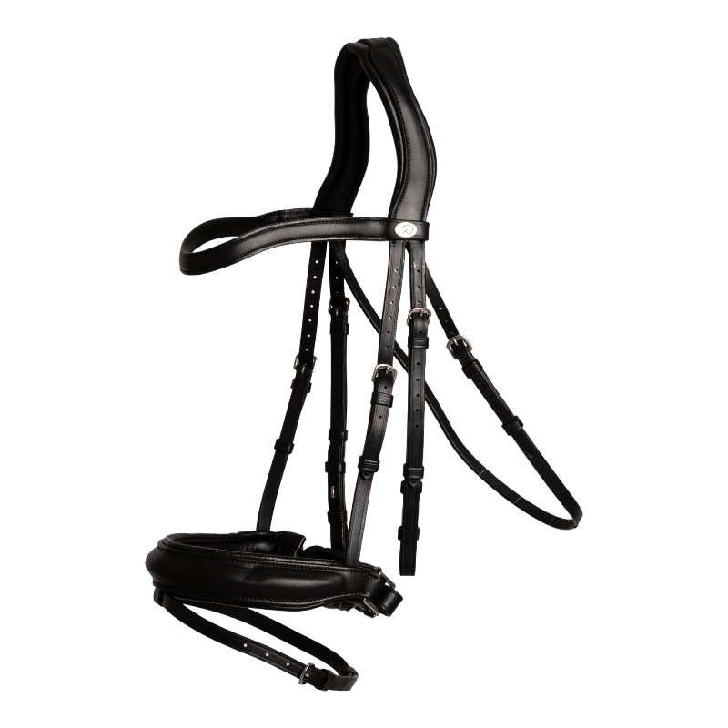 Dyon - Bridon muserolle Medium noir