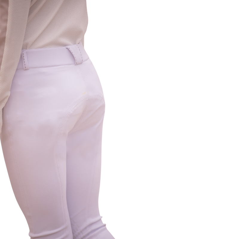 Eden by Pénélope - Pantalon d'équitation enfant New Romy blanc