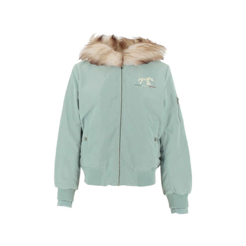 Eden by Pénélope - Bombers à capuche enfant Lyon eucalyptus