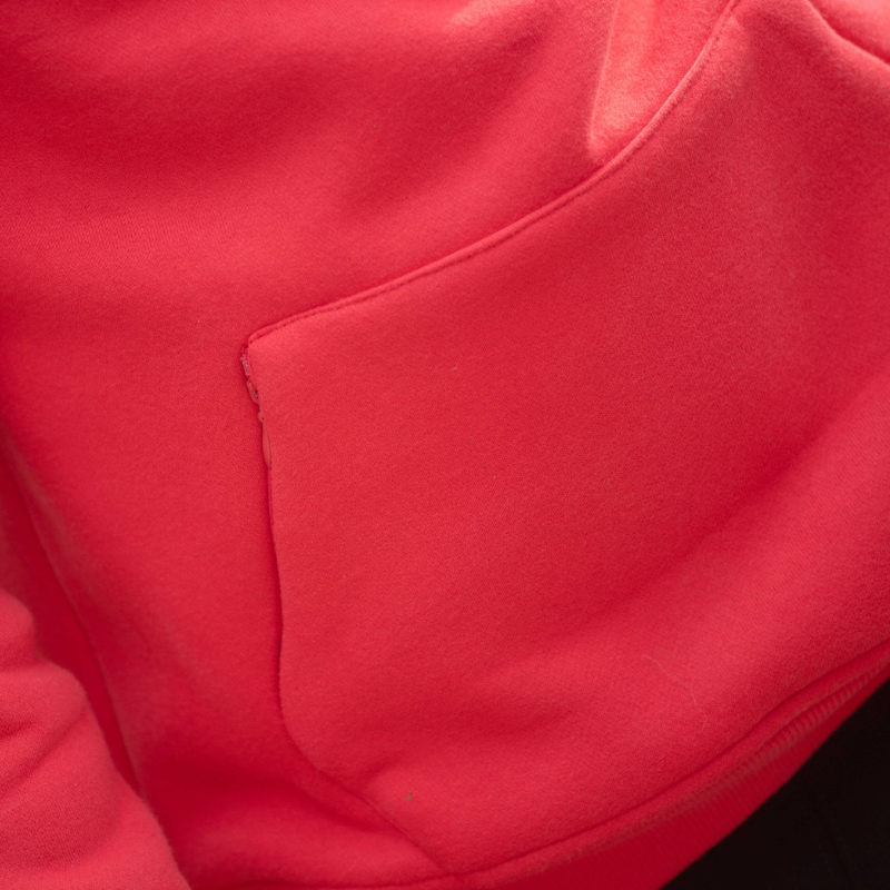 Eden by Pénélope - Sweat à capuche enfant Louison rouge fluo