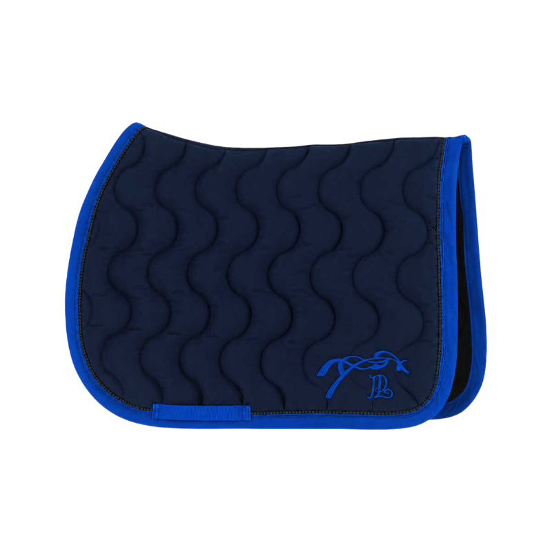 Eden by Pénélope - Tapis de selle Diamant marine/ bleu roi/ bleu roi