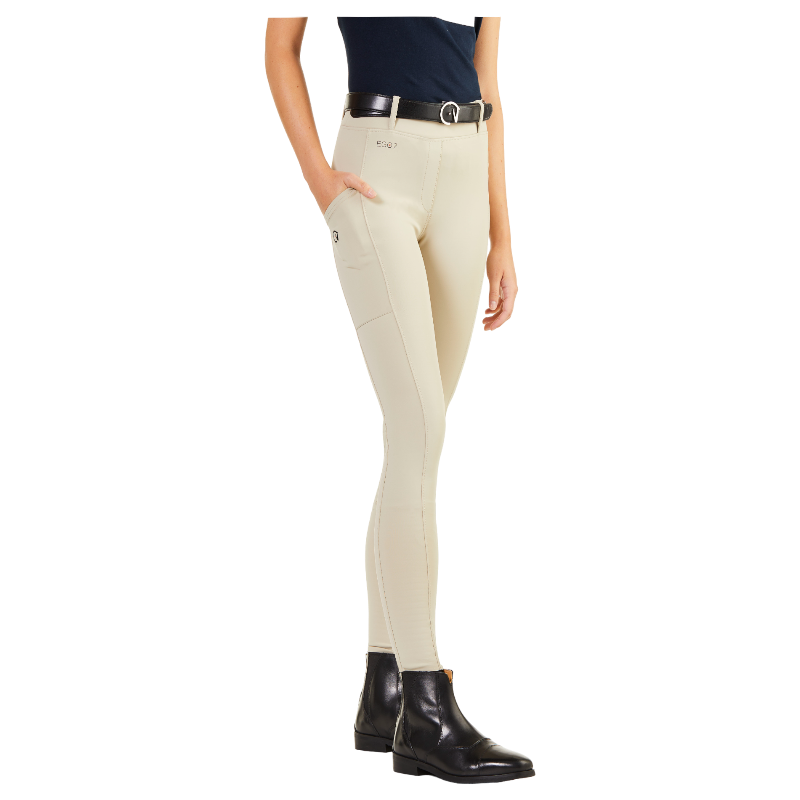 Ego7 - Legging d'équitation femme HH beige | - Ohlala
