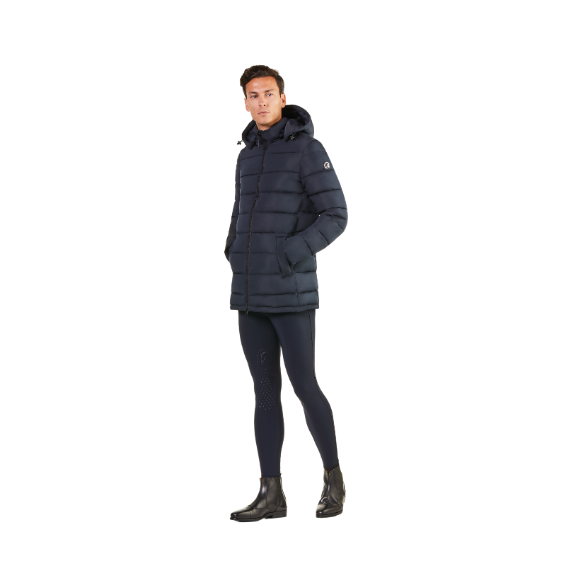 Ego7 - Parka matelassée manches longues homme Odino marine | - Ohlala