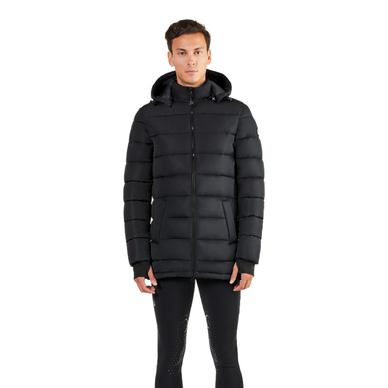 Ego7 - Parka matelassée manches longues homme Odino noir | - Ohlala