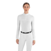 Ego7 - Polo de concours manches longues femme Mesh blanc | - Ohlala