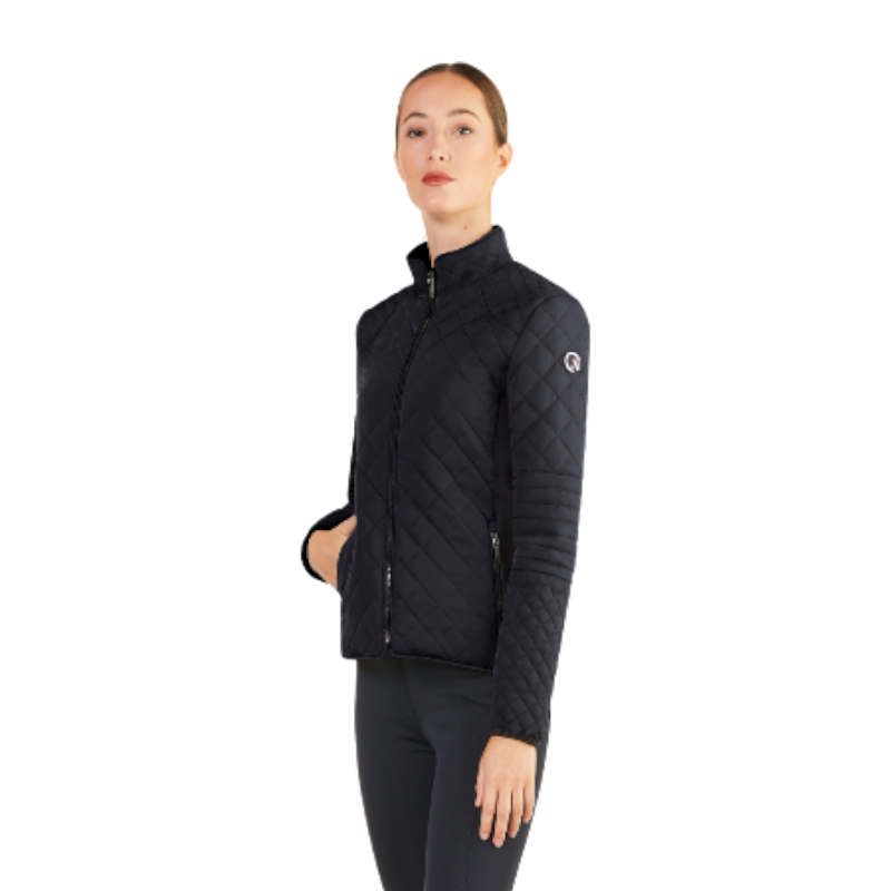 Ego7 - Veste manches longues matelassée femme Atena marine