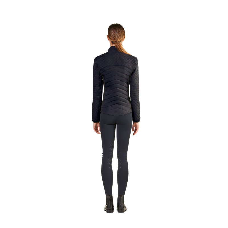 Ego7 - Veste manches longues matelassée femme Atena marine | - Ohlala