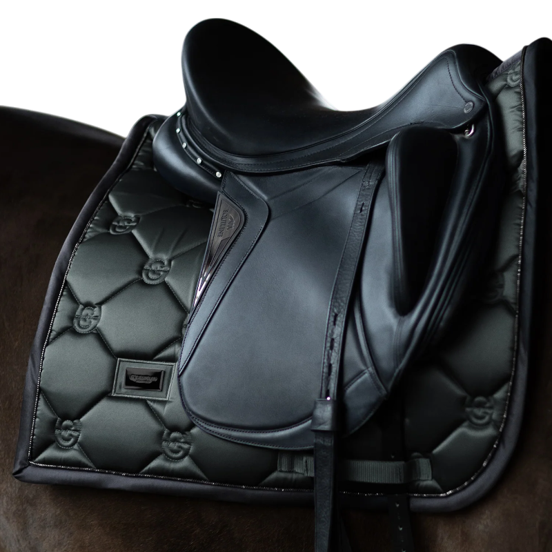 Equestrian Stockholm - Tapis de dressage Avenue Green vert armé