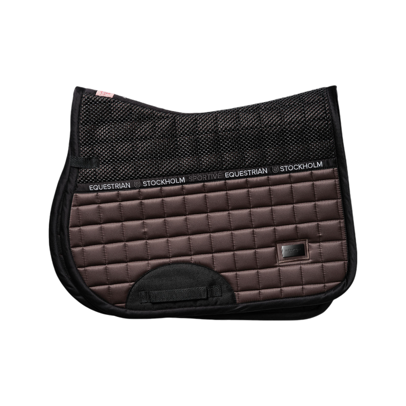 Equestrian Stockholm - Tapis de selle Sportive Mocha marron