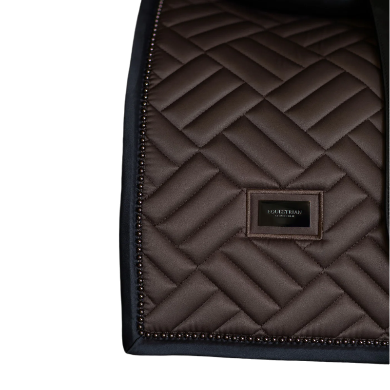 Equestrian Stockholm - Tapis de dressage Modern Mocha marron