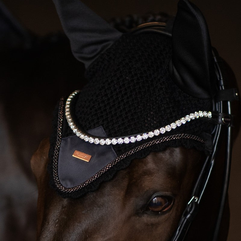 Equestrian Stockholm - Bonnet pour chevaux Dark Ocean marine