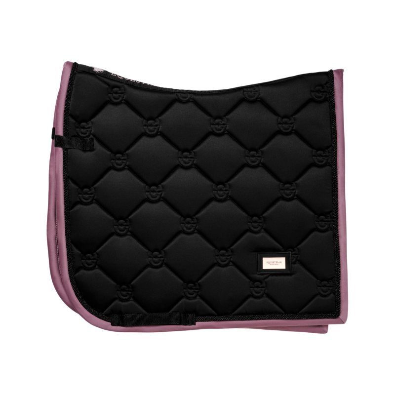 Equestrian Stockholm - Tapis de dressage Black Blush noir