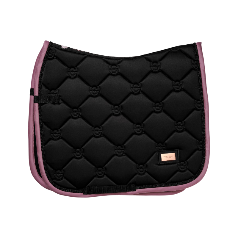 Equestrian Stockholm - Tapis de dressage Black Blush noir