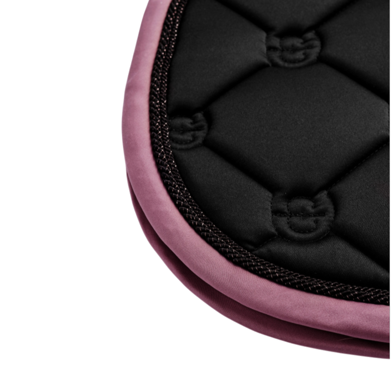 Equestrian Stockholm - Tapis de selle Black Blush noir