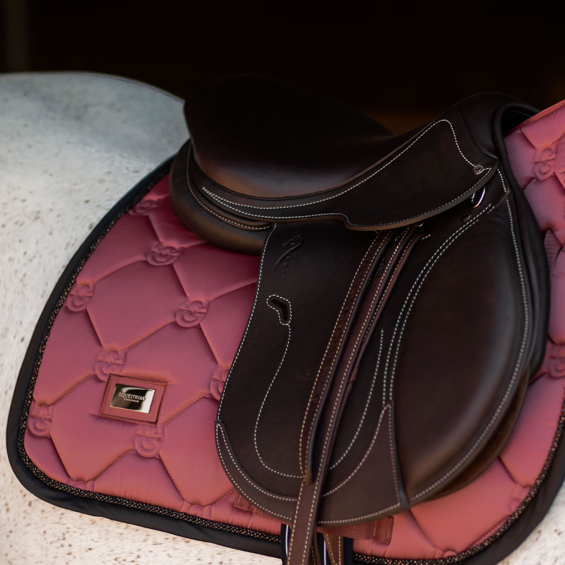 Equestrian Stockholm - Tapis de selle Soft rouge