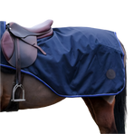 Equithème - Achterdekkleed Classic 600D waterdicht/fleece marine 0g | - Ohlala