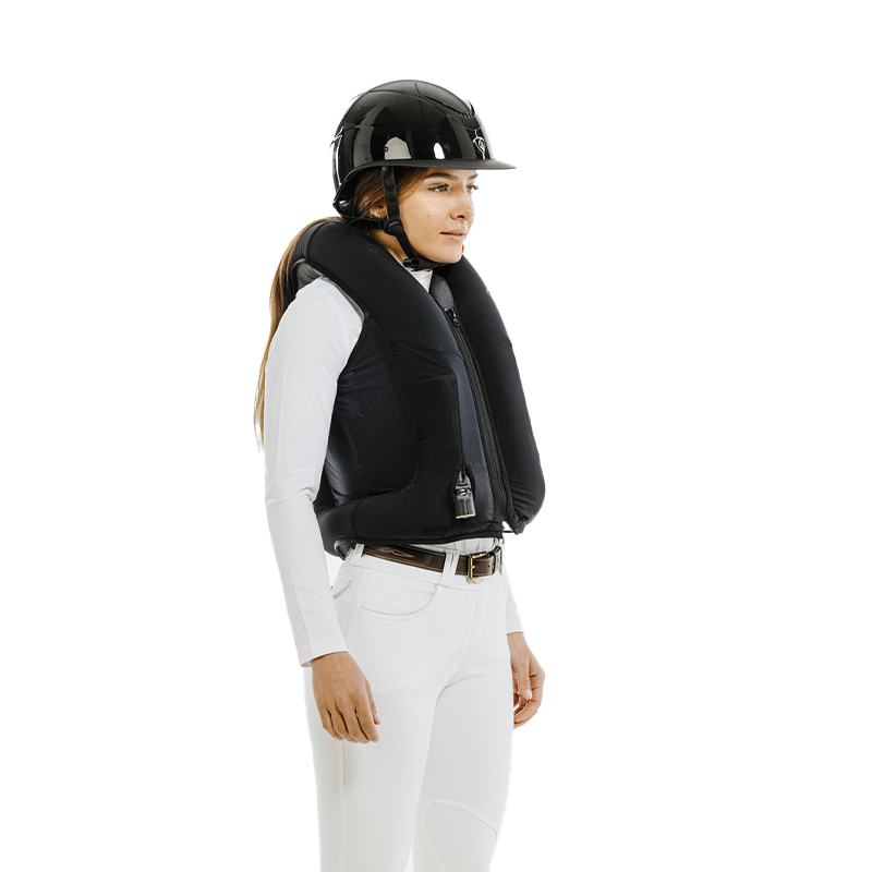 Equithème - Gilet Airbag Airsafe noir | - Ohlala