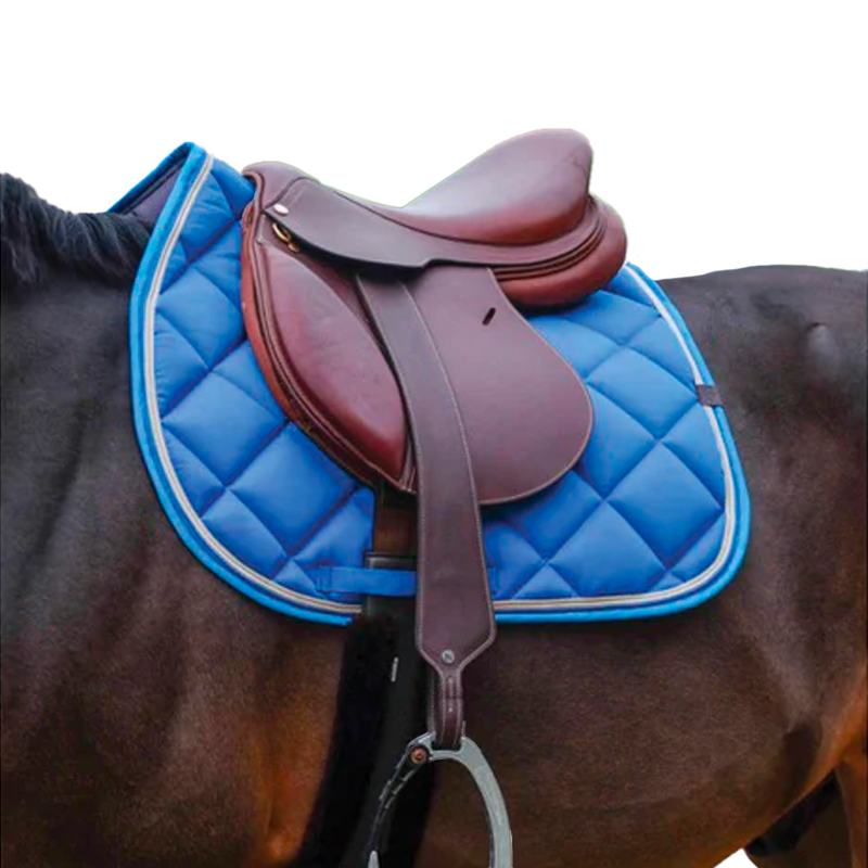 Tapis de selle Classic bleu roi Equithème | OHLALA Tapis de selle Classic bleu roi Equithème | OHLALA