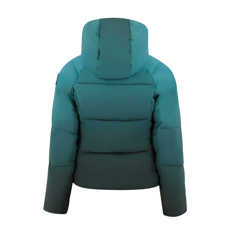 Equithème - Veste manches longues matelassée junior Laura turquoise