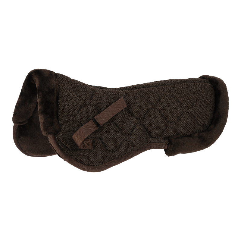 Equithème - Amortisseur Hexa Mesh marron/ marron