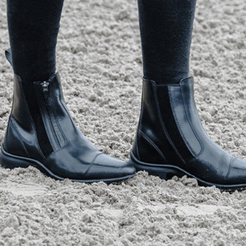 Equithème - Boots unisexe Sporty Zip noir