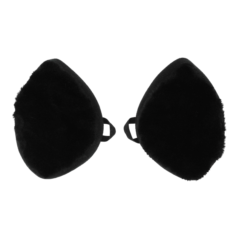 Equithème -  Cache-oreilles JTM pour casque noir/ strass