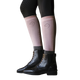 Equithème - Chaussettes d'équitation Compet Je t'aime vieux rose/ gris anthracite | - Ohlala