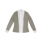 Equithème - Dames blouse lange mouwen Julie taupe | - Ohlala