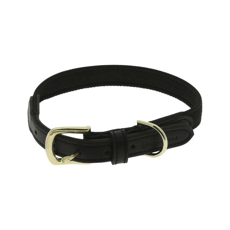Equithème - Collier pour chien Nala noir